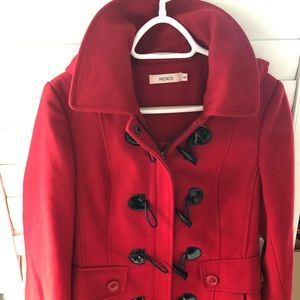 Red Duffle Coat